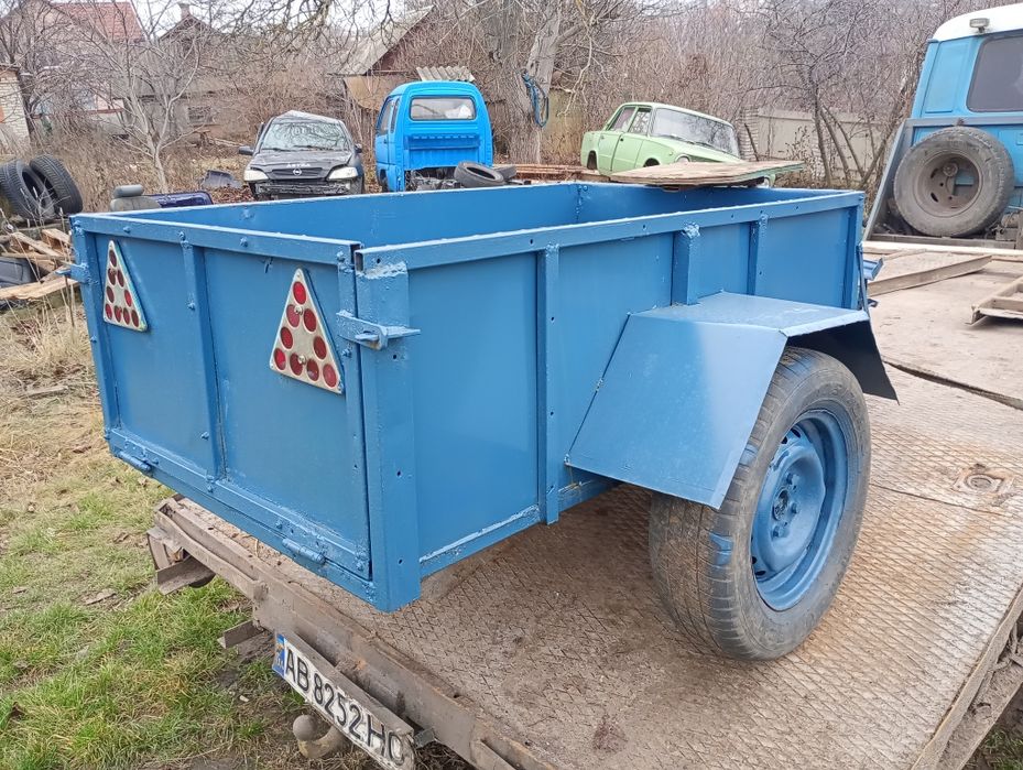 Прицеп, причіп для мототрактора