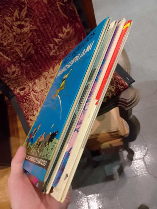 Spirou e Fantásio Edição Francesa e Alemã 4 unidades