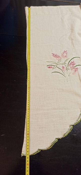 Firana haftowana 87x193cm