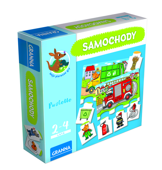 Puzzle Puzlotto Samochody. Nowy Produkt