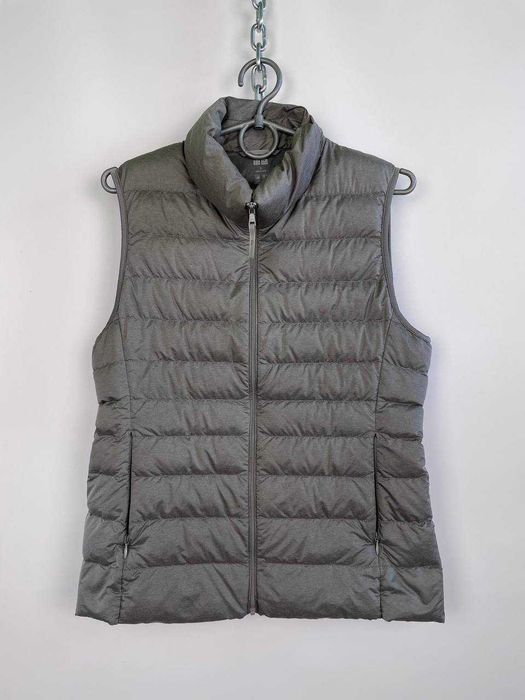 Uniqlo down vest жіноча мікропухова жилетка
