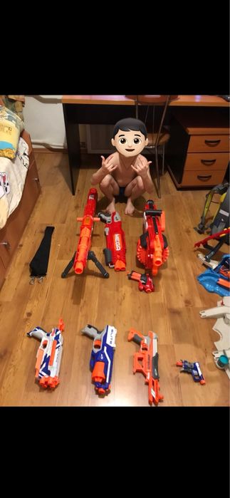 Бластер NERF N-Strike Elite Rukkus ICS-8, Nerf