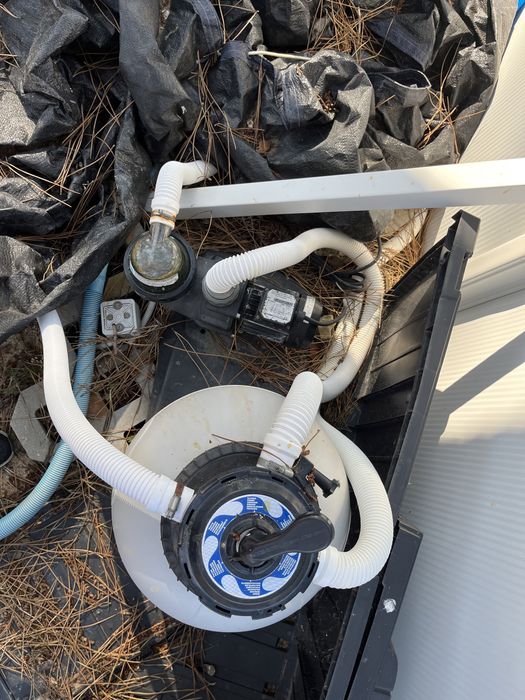 Piscina amovível 6mx3m com bomba e filtro astral