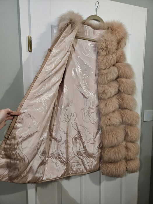 Futro naturalne kamizelka