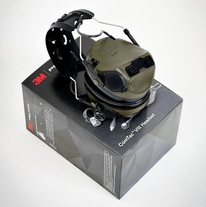 Активні навушники Peltor 3M ComTac VІІІ MT14H418A-02 GN Headset. Green