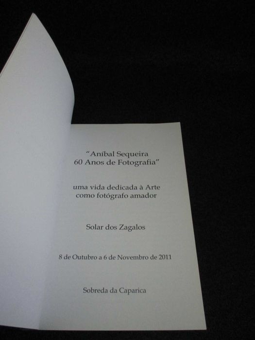 Livro Aníbal Sequeira 60 Anos de Fotografia