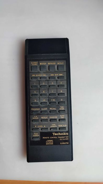 Technics CD Player SL-PG200A z pilotem w dobrym stanie