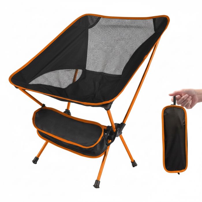 Cadeira Portátil Dobrável para Camping e Praia