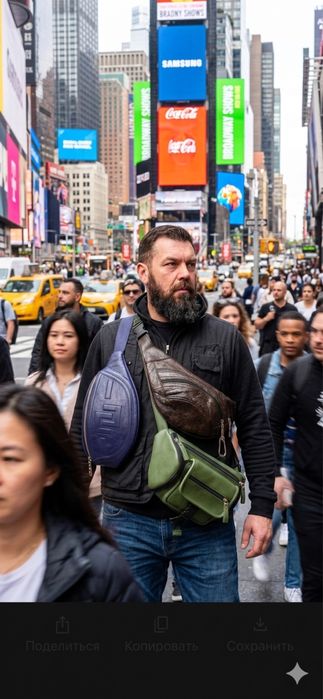 ZARCO Nomad — шкіряна поясна сумка