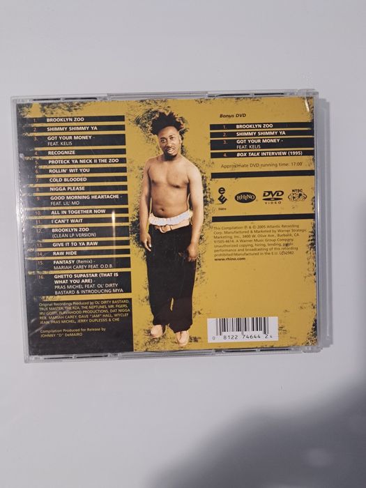 Ol’ Dirty Bastard – The Definitive ODB Story CD+DVD Wu-Tang