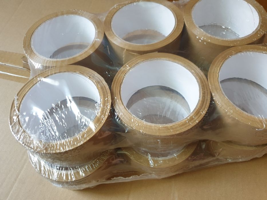 Taśma Pakowa Brązowa 66m 48mm