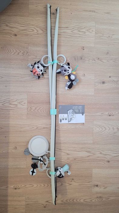 Mata edukacyjna - szara, kontrastowa, dźwięk | Tiny Love 0+ | stan BDB