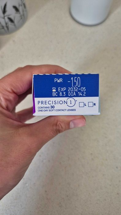 Lentes contacto diárias Precision 1
