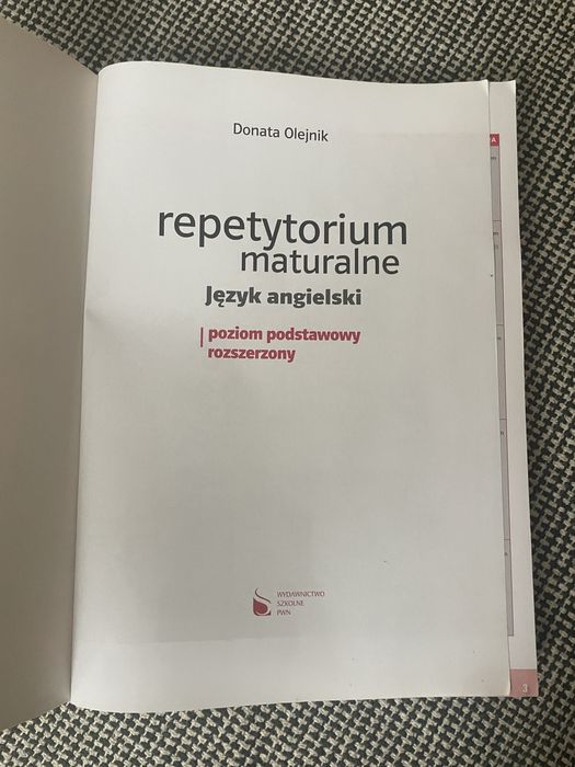 Repetytorium maturalne Język angielski
