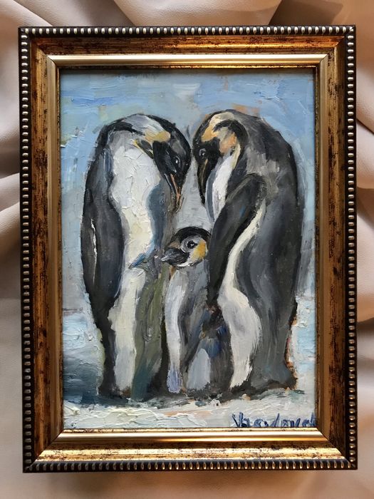 Картина Масло 13х18 см Натюрморт Живопись