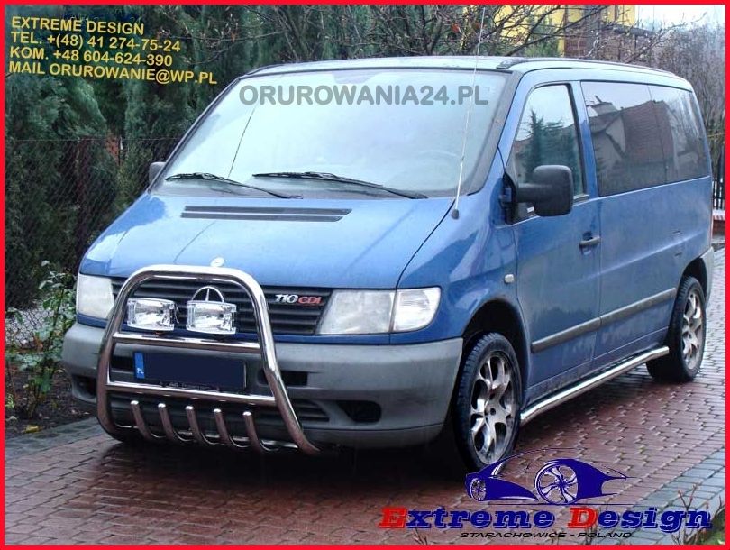 Orurowanie orurowania mercedes sprinter vito gl ml