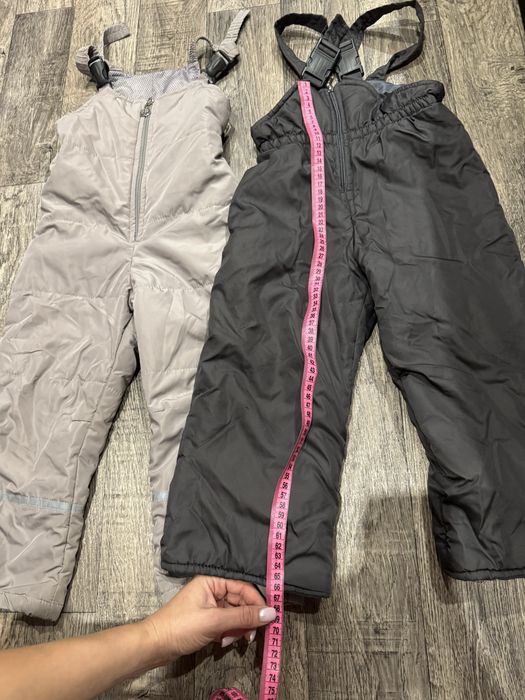 Зимові утеплені штани на вік 3-5 років