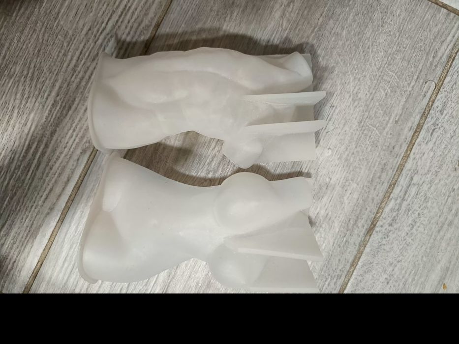 Силіконові форми молди для свічок мила кінь новорічні квіти сукуленти