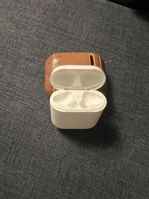 Caixa para Airpods 2 + capa pele