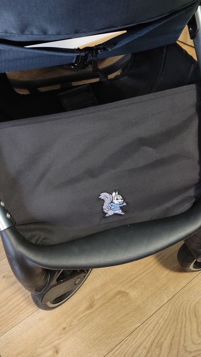 Wózek spacerowy z amortyzatorami 9kg Espiro Wave Navy Blue