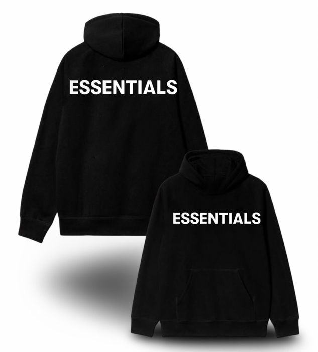 Худи Essentials fear of god Logo унисекс кофта толстовка лонгслив