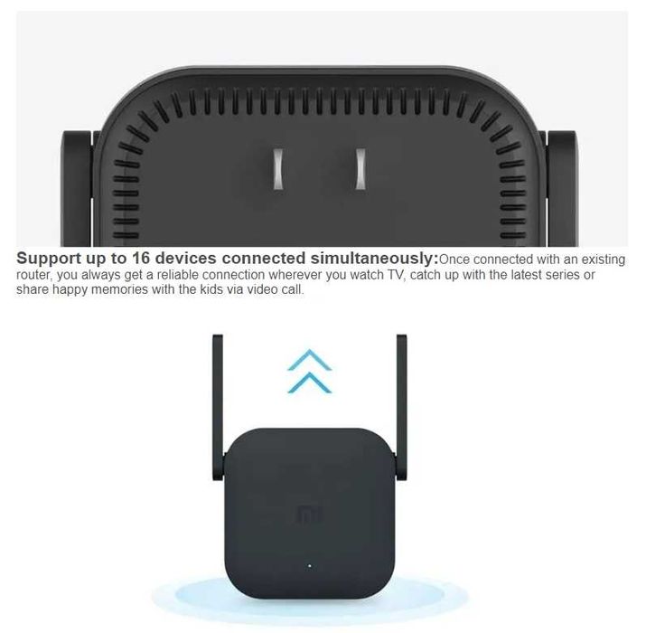 Репітер Xiaomi Wi-Fi Repeater Pro R03 підсилювач сигналу ретранслятор