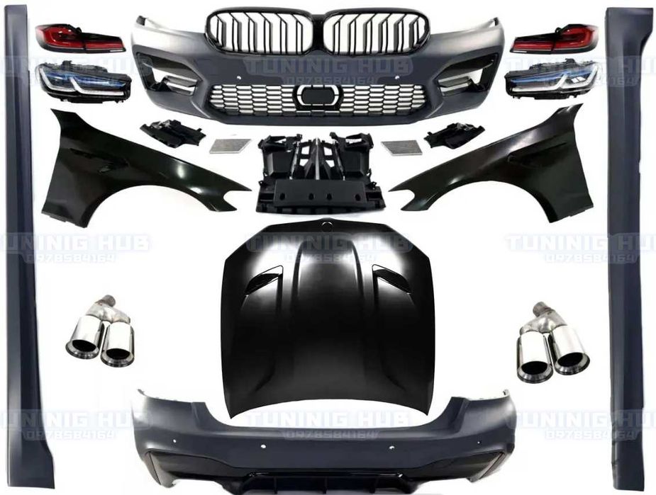 Комплект рестайлінгу BMW G30 G31 M5 F90 комплект рестайлинга бмв обвес