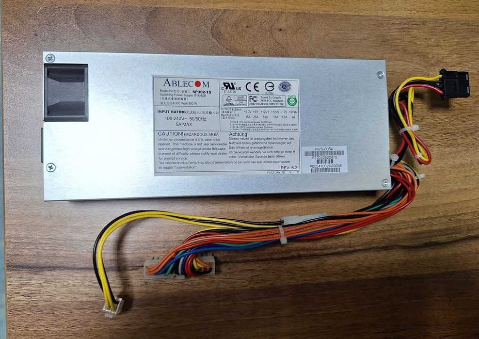 Zasilacz ABLECOM SP302-1S, 300W PWS-0054