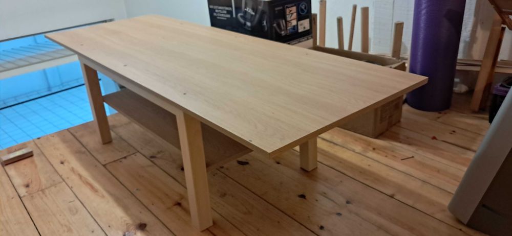 Conjunto de Mesas de Sala – Mesa de Centro/TV + Mesa de Apoio | Bom Estado