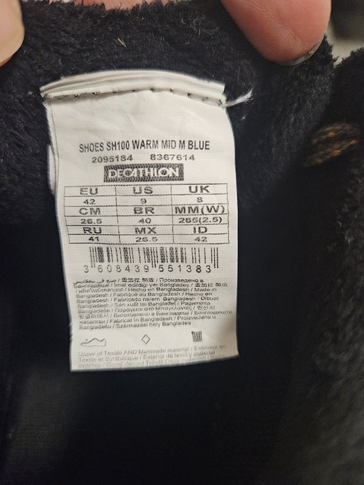 Botas Quechua impermeáveis