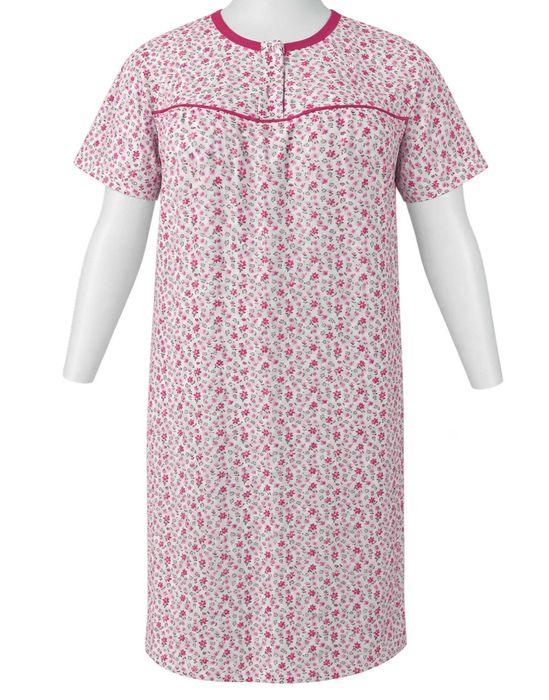 Koszula nocna komfortowa 100% bawełna, Plus Size, L- 52/54, biodra - 138cm