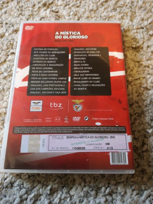 DVD "A Mística do Glorioso"