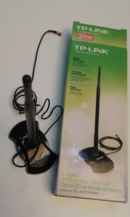 Antena Omni-direcional Interna de 2.4GHz 8dBi