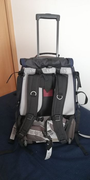 Mochila BackPack/Mala de viagem c/rodas e alças+daypack e bolsa cintur