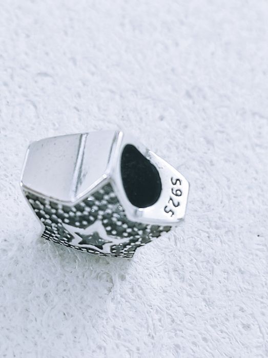 Gwiazdka charm's moduł s 925
