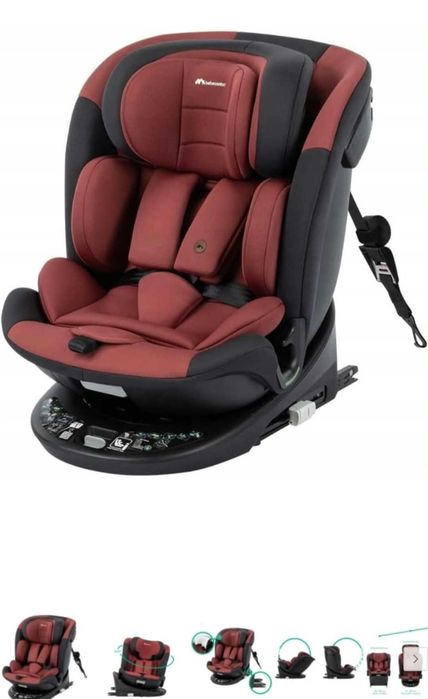 Fotelik Bebeconfort RevolveFix 360 i-Size 40-150 cm ISOFIX Dual Red