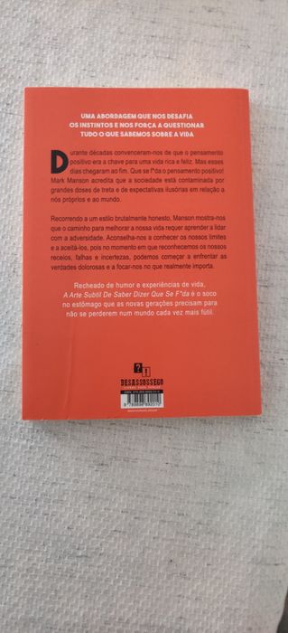 A arte subtil de saber dizer que se f*da