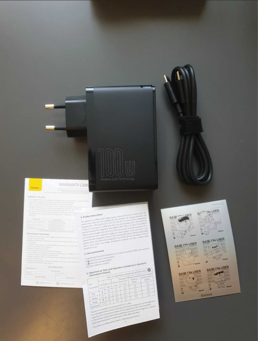 Зарядное устройство Baseus 100W GaN2 Pro Quick Charger