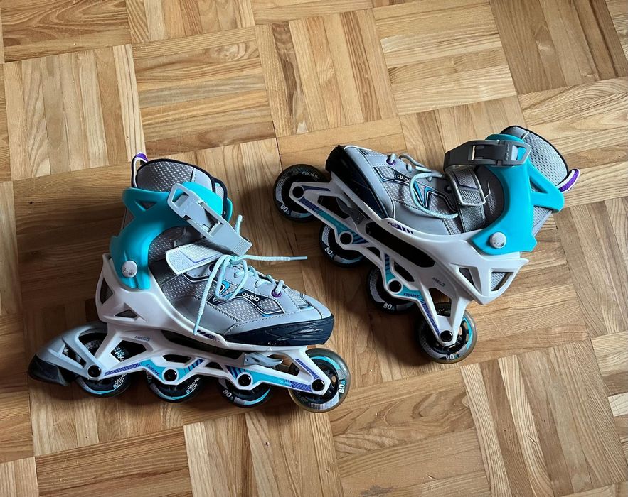 Rolki Decathlon Rolki Decathlon - Roller fit 3JR  rozmiar 32-35,