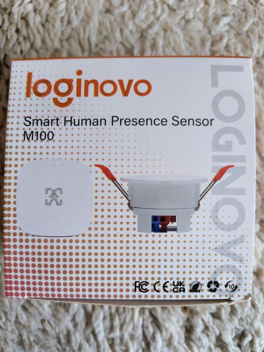 Czujnik obecności ruchu sufitowy loginivo