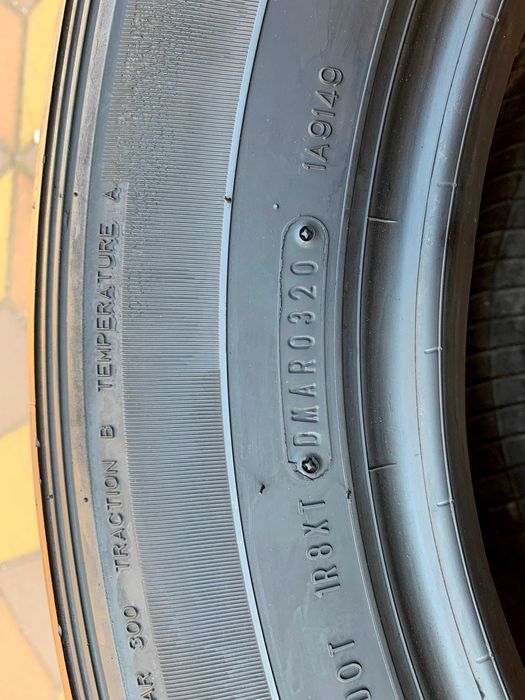 265/60 R18 Dunlop Grandtrek AT20. Шини літні 4 шт.