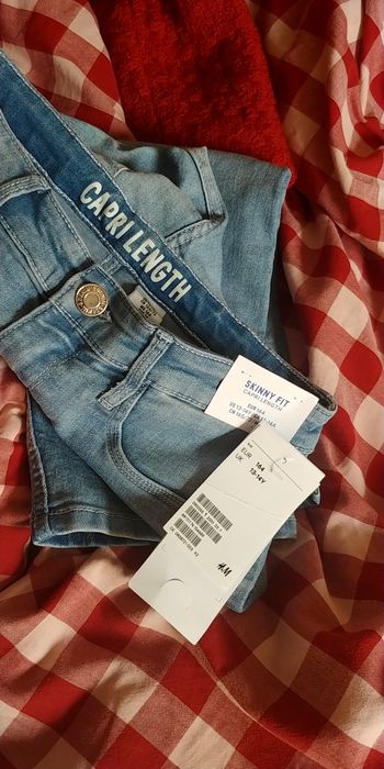 Spodnie jeansy capri