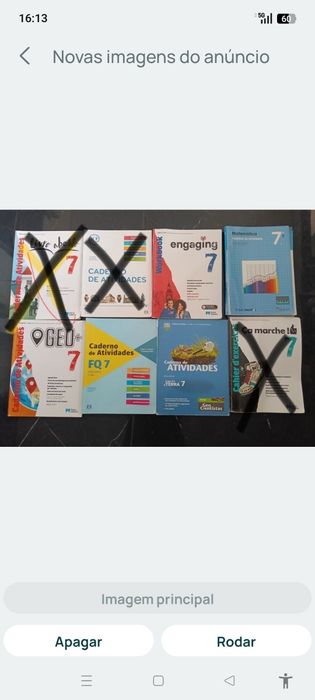 Cadernos de atividades 7ano