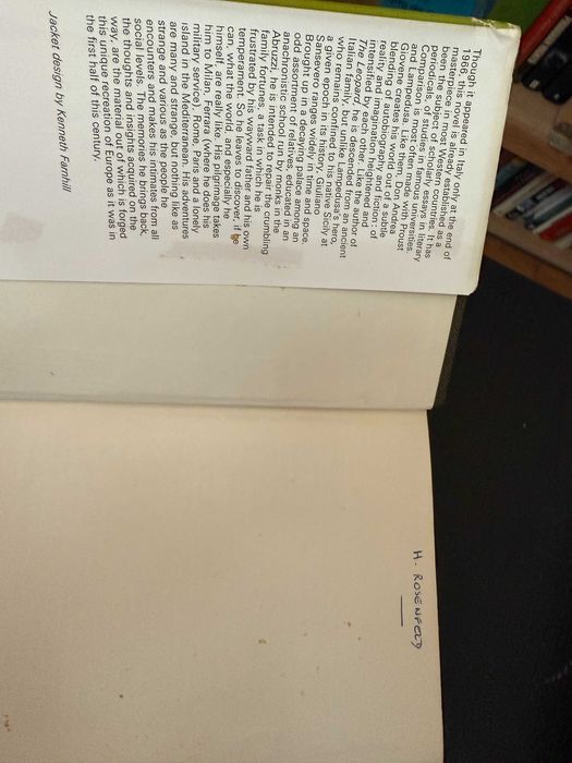 Andrea Giovene – The Book of Giuliano Sansevero