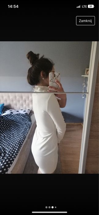 Nowa sukienka biała M