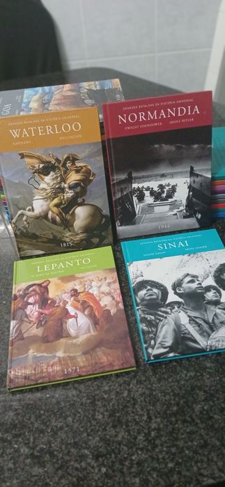 33 livros Grandes Batalhas da História Universal