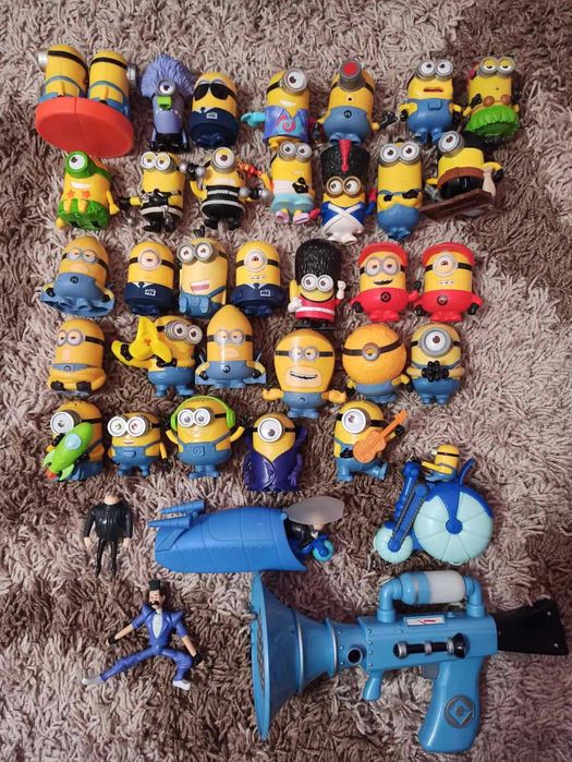 Фігурки іграшки міньйони ліцензійні з мильтика Нікчемний Я Minions