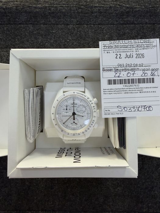 Часы, Годинник Swatch x Omega Bioceramic MoonSwatch «Mission to the Moonphase»