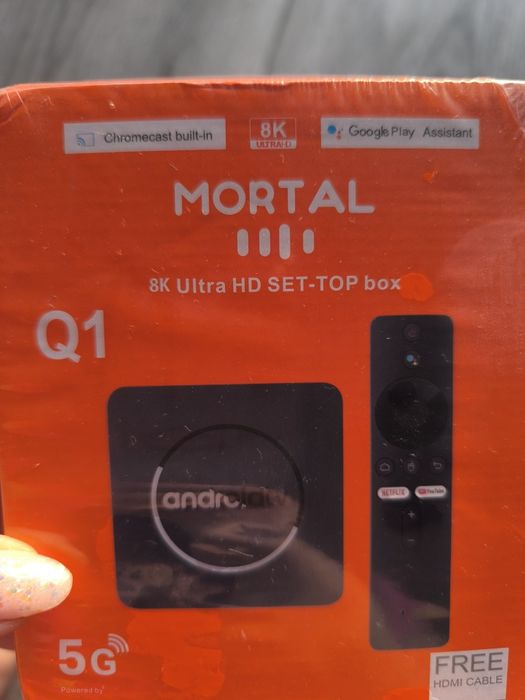 Android 13 Smart TV box Netflix Chromecast