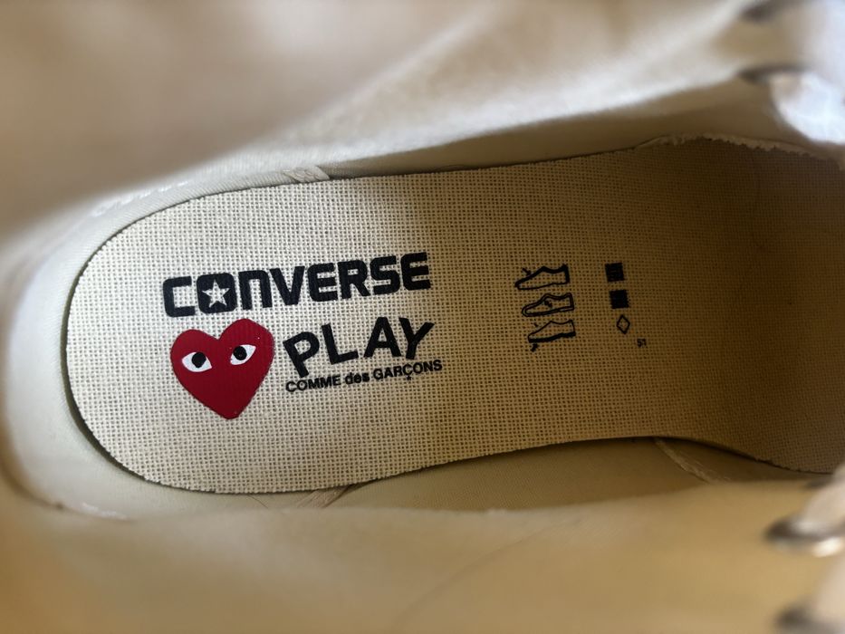 Кеди  Converse x Comme Des Garcons PLAY  Жіночі 41.5 Розмір